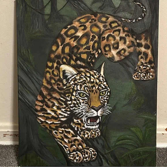 Leopard Canvas Art - Picture 3 of 5